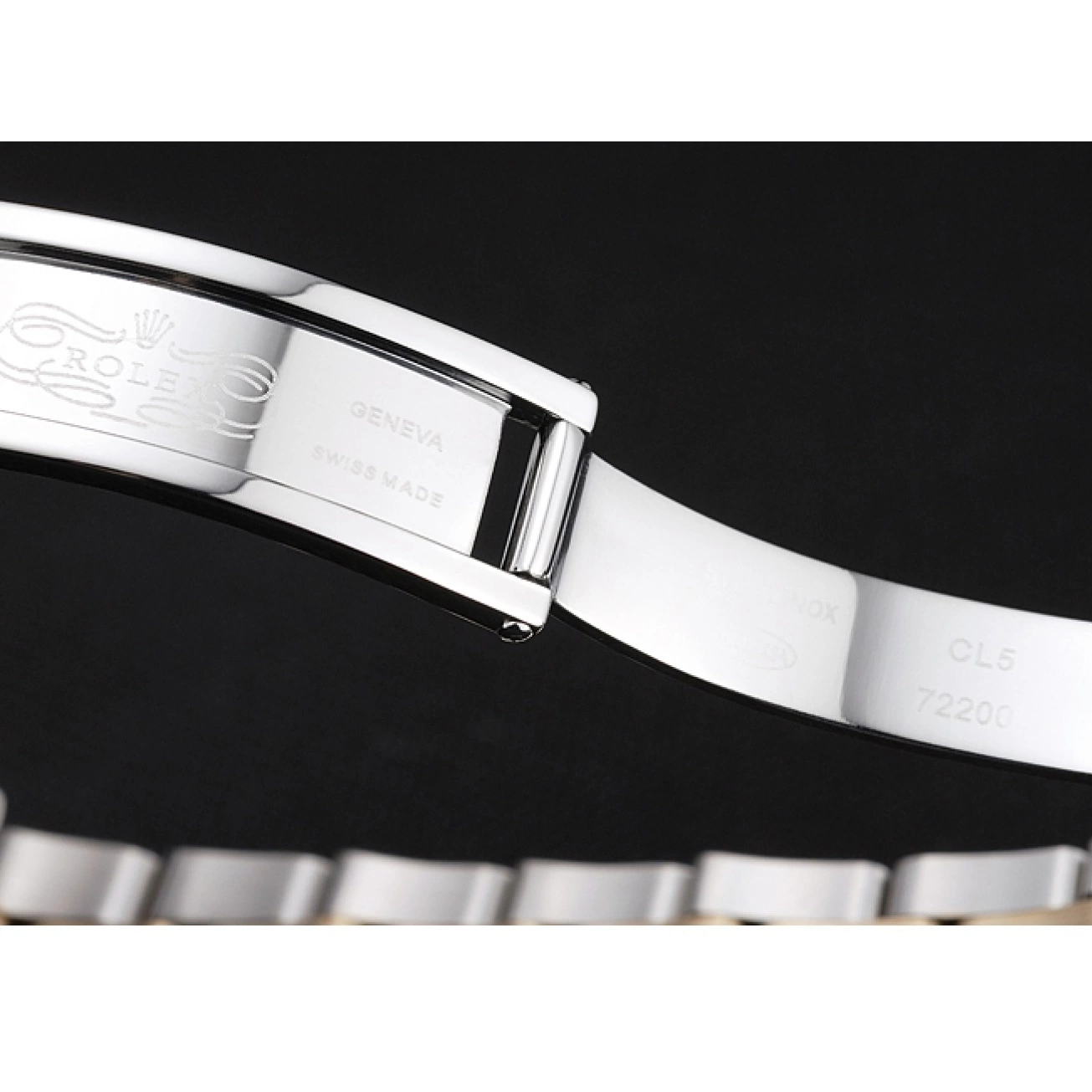 Best AAA Replica Sites Two Bezel White Bracelet Yacht-Master Steel Tone Gold Case Swiss Stainless Rolex Dial 0522